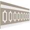 Ekena Millwork 94 1/2"L (Adjustable 36"H to 40"H) Ashford Scalloped Panel Traditional Wainscot Paneling Kit WPKUSC061P036 - alternate 3